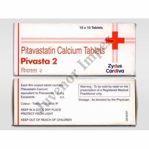 Pivasta 2mg Tablet, for Hospital, Clinical Personal, Packaging Type : Alu Alu