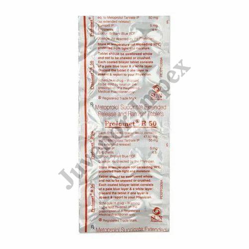 Prolomet 50mg Tablet, for Hospital, Clinical Personal, Packaging Type : Alu Alu