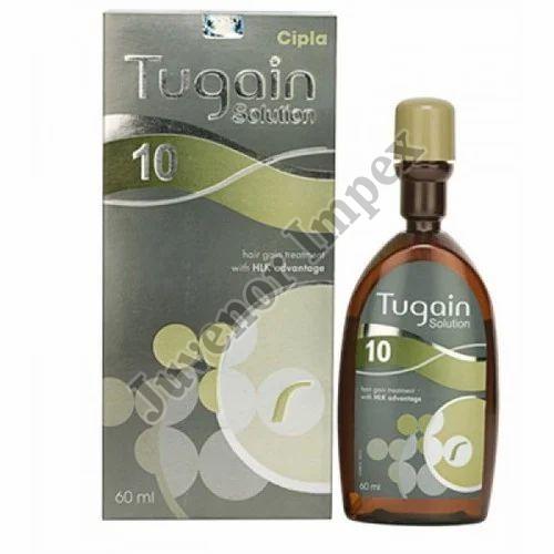 Yellow Tugain Solution Hair Oil, for Anti Dandruff, Hare Care, Packaging Type : Plastic Bottle