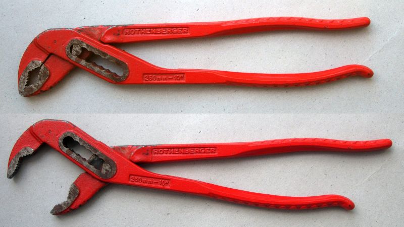 Manual Cast Steel Groove Joint Plier, for Industrial, Size : Customised