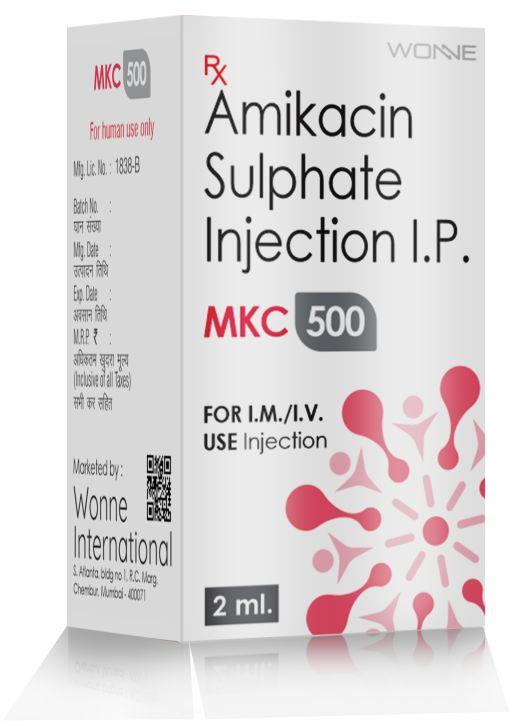 Mkc 500 Injection, For Pharmaceuticals, Clinical, Hospital, Shelf Life ...