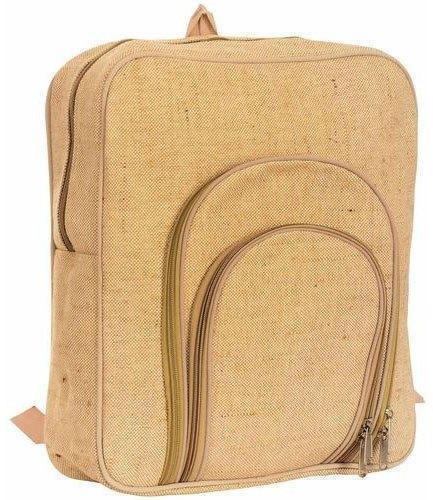 Plain Jute School Bag, Capacity : 5kg