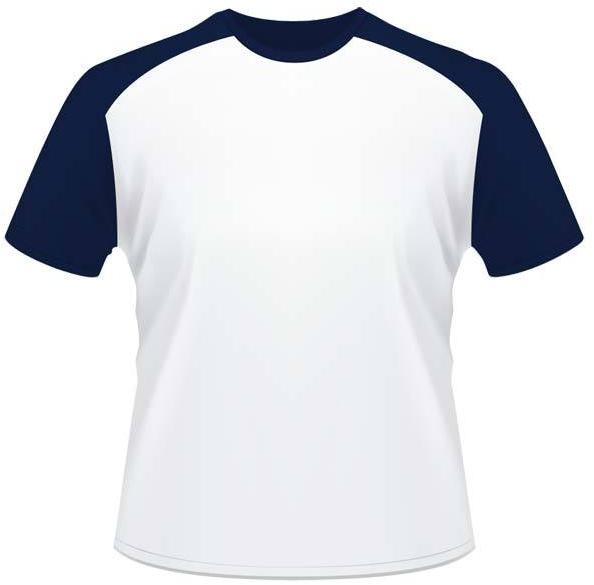 White Cotton Plain Round Neck Mens T-Shirt, Sleeve Type : Half Sleeves