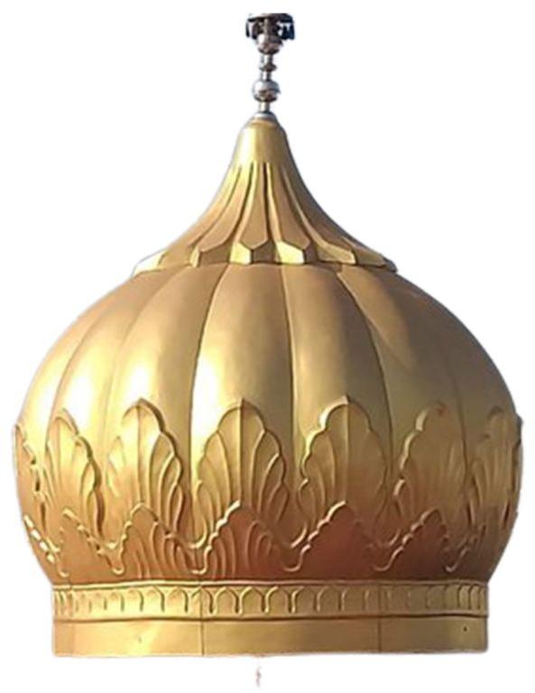 Golden Gurdwara Gumbad Sahib Fiber Glass Dome, Feature : Elegant Design, Fine Finish