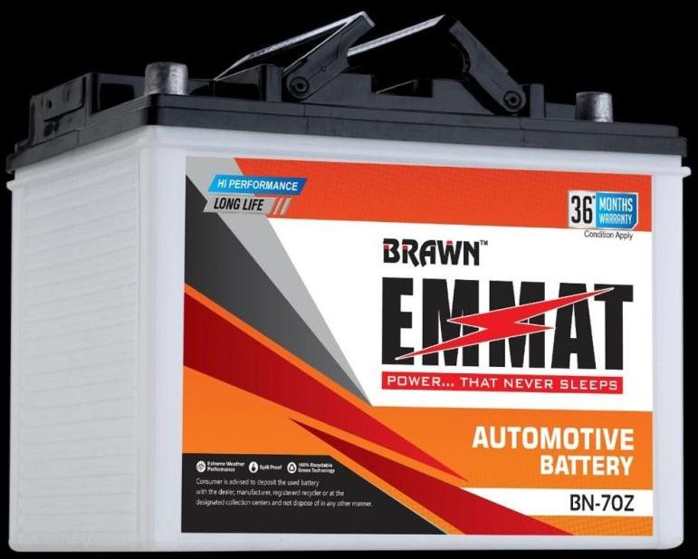 Brawn Emmet - Bn 70z - 65ah Batteries