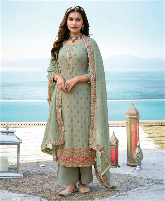 Georgette Suit Salwar, Size : all sizes