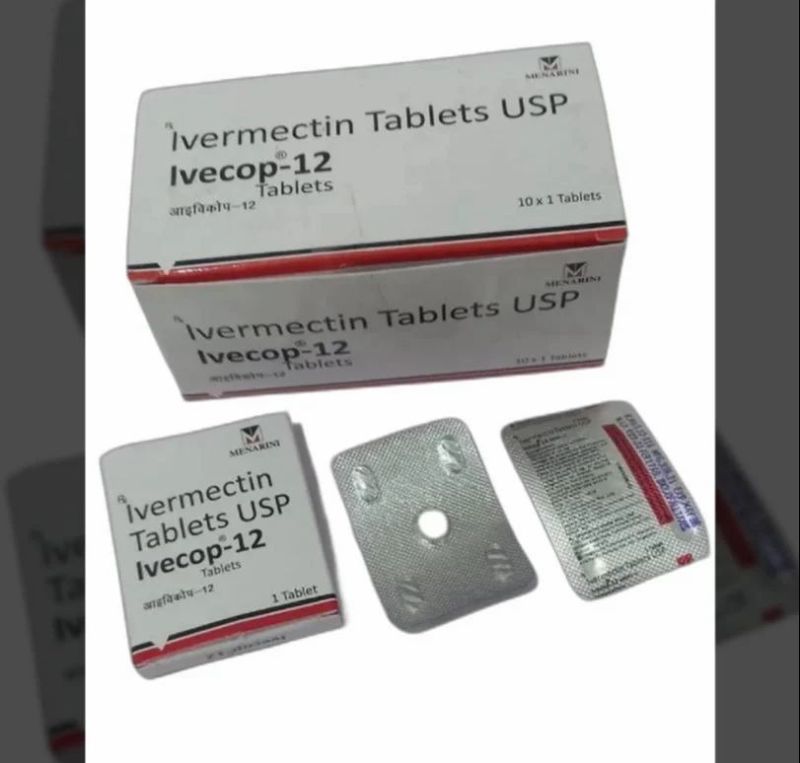 Ivecop 12mg Tablet, Packaging Type : Strip