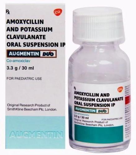 Amoxycillin And Potassium Clavulanate Oral Suspension