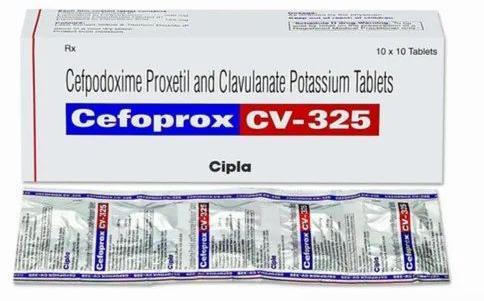 Cefoprox CV Cefpodoxime Potassium Clavulanate Tablet