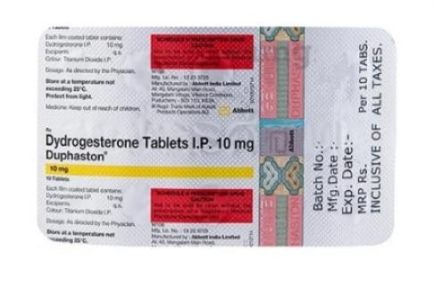 Dydrogesterone Tablet, Packaging Type : Strip