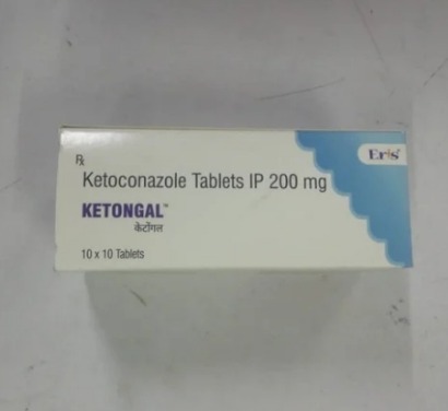Ketongal Ketoconazole 200mg Tablet, Packaging Size : 10*10