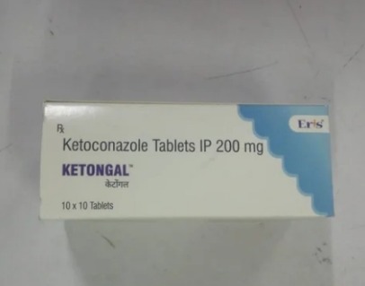 KETONGAL Ketoconazole 200mg Tablets, Packaging Size : 10*10
