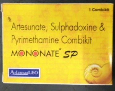 Mononate Sp Artesunate Sulphadoxine And Pyrimethamine Combikit