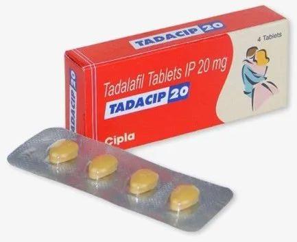 Cipla Tadalafil 20mg Tablet, Packaging Type : Box