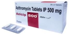 Azithromycin 500 Mg Tablet, for Pharmaceuticals, Prescription : Prescription