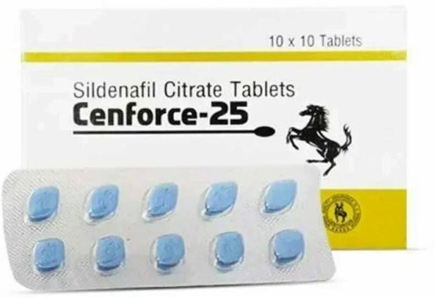 Cenforce 25 Mg Tablets, Packaging Type : Box