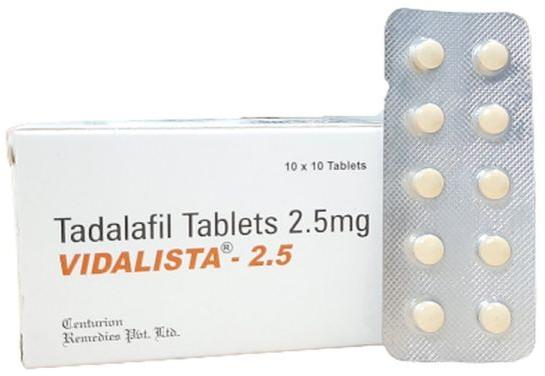 Vidalista 2.5 Mg Tablet