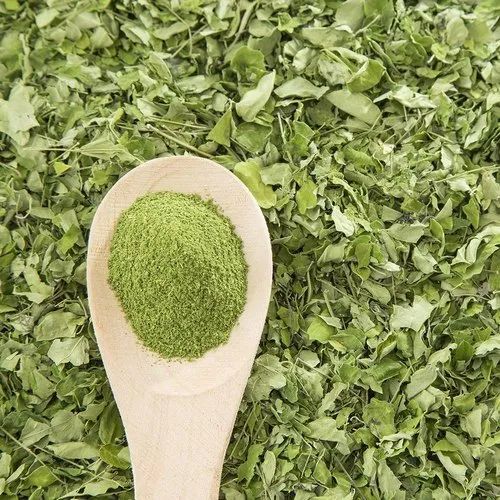 Green Natural Moringa Dry Leaf Powder, for Medicines Products, Packaging Type : Bag