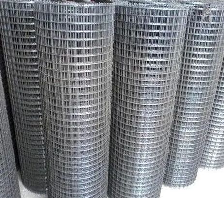 Silver Galvanized Iron Welded Mesh, for Construction