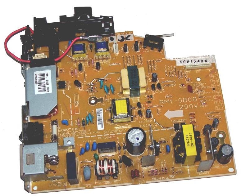 Hp rm1-0808 laserjet 200v-240v power supply circuit boards