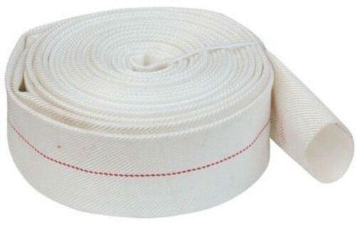 Circular pipe PU White Cotton Hose