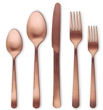 KENT 5 PIECE PLACE SETTING IN COPPER