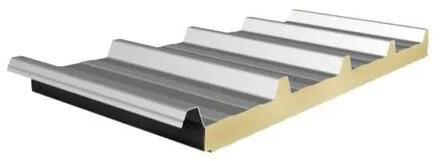 Steel / Stainless Steel Roofing Sandwich Panel, Color : Yellow