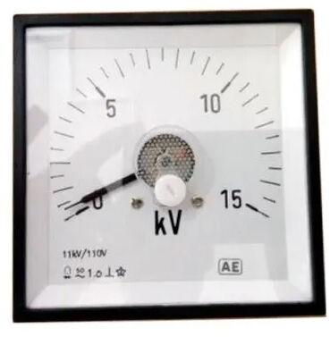Acrylic Glass Panel Voltmeter