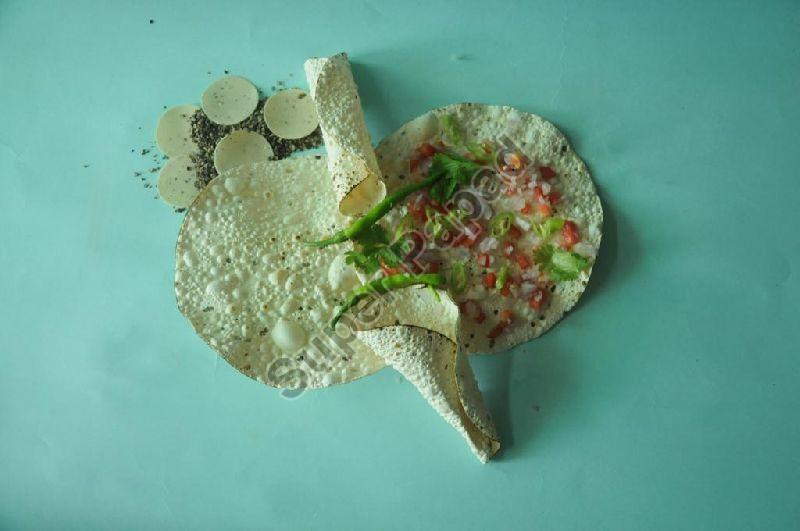 Common Green Chilli Papad, Packaging Type : Plastic Packet