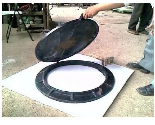 FRP Water Tank Covers, Shape : Round