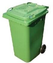 PLASTIC GARBAGE BIN WITH WHEEL