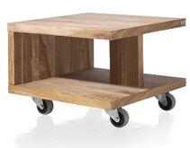Wooden Sheesham Wood Coffee Table, Size : 40(H)x55(W)x55(D)