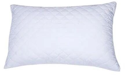 Sleeprest Checked Microfiber Quilted Pillow, for Home