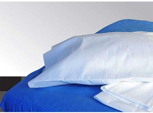 Cotton Non Woven Pillow Cover, Color : Blue