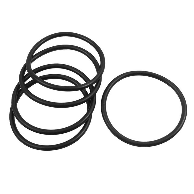 Black Rubber O Rings Gasket, for Industrial, Shape : Round
