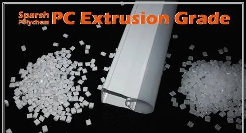 Sparsh Polychem White Extrusion Grade Polycarbonate Granules, Packaging Size : 25 KG Bag