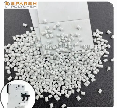 Grey Pbt Compound Granules For Mcb, Packaging Size : 25 Kg Per Bag