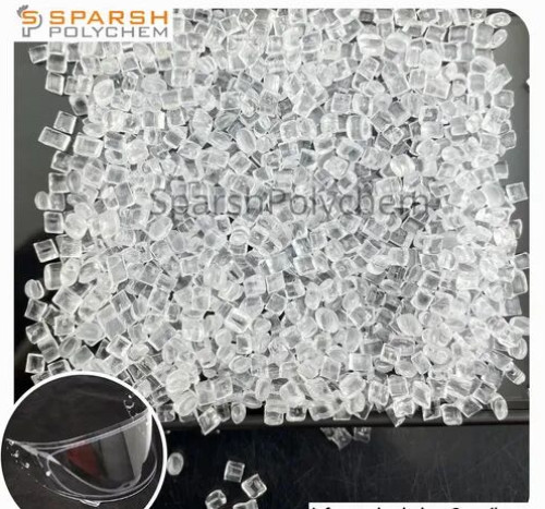Polycarbonate Granules for Helmet Visor, Packaging Size : 25 Kg Bag