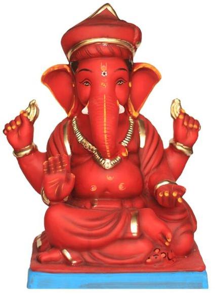 Clay lord ganesh idols, for Office, Home, Religious Purpose, Festival