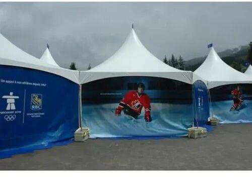 Plain PVC White Promotional Display Tent, for Advertisement, Size : Multisizes