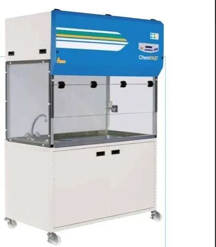 Square Aluminium Alloy Faster Fume Hood, Color : white blue