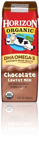DHA Omega-3 Lowfat Chocolate Milk Box