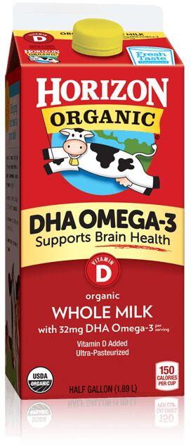 DHA Omega-3 Organic Milk