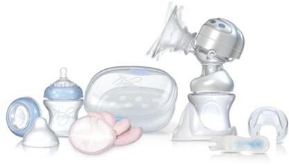 Rhythm Dual Action Electric Breast Pump and Sanitizer Kit