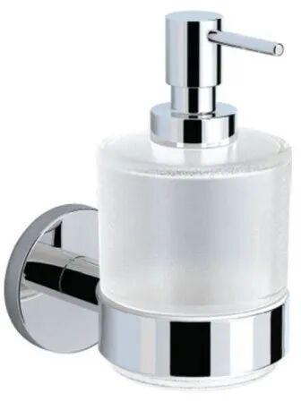 Jaquar Glass SS Soap Dispenser, for Bathroom, Capacity : 500ml