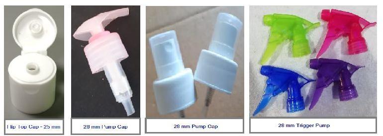 Round Fliptop Caps & Pumps, for Bottle Sealing, Feature : Leak Proof