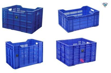 Supreme Plastic Crates, for Shopping mall, Shape : Square