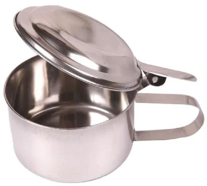 Stainless Steel Sputum Mug, for Hospital Clinic, Capacity : 300 ml