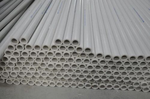 White Round Industrial PVC Casing Pipe
