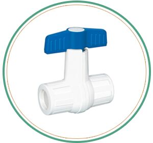UPVC Concealed Ball Valve, Size : 15mm To 50mm